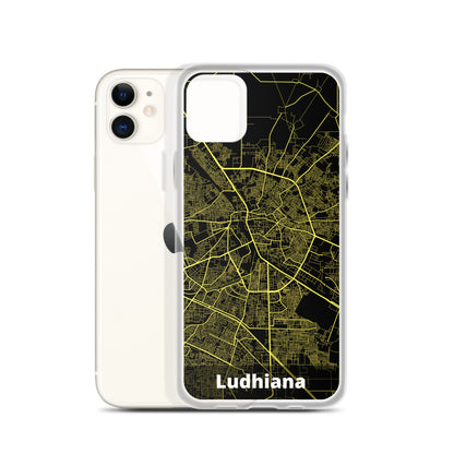 Ludhiana Map iPhone Case