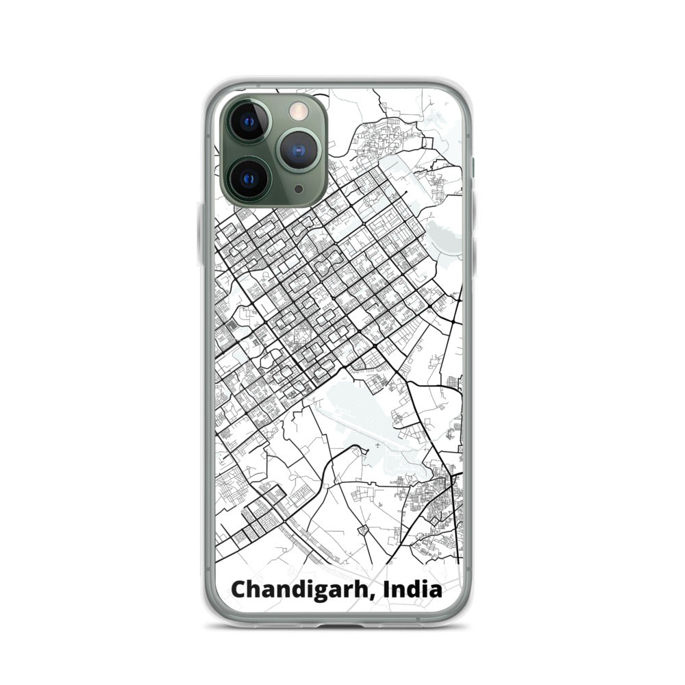 Chandigarh Map iPhone Case