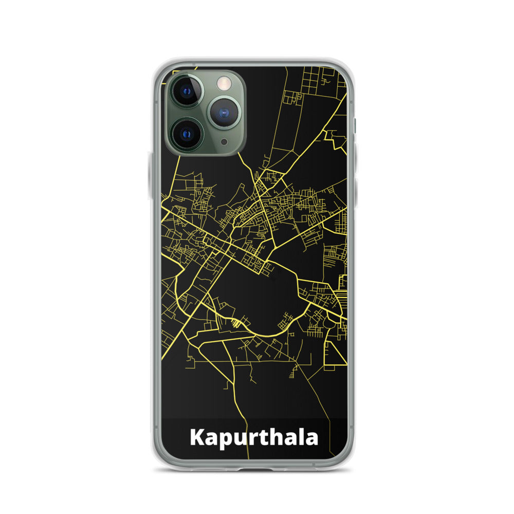 Kapurthala Map iPhone Case