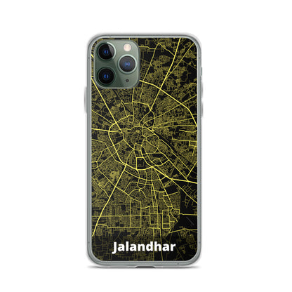 Jalandhar Map iPhone Case