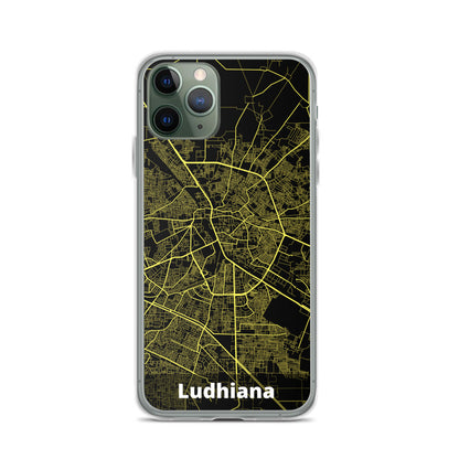 Ludhiana Map iPhone Case