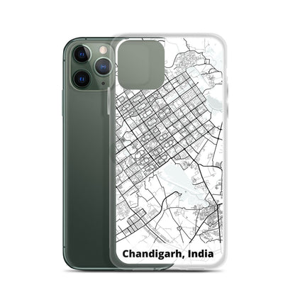 Chandigarh Map iPhone Case