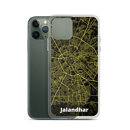 Jalandhar Map iPhone Case