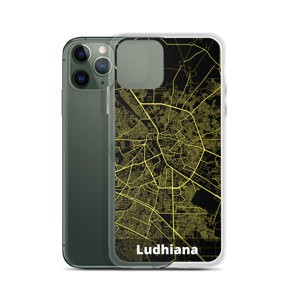 Ludhiana Map iPhone Case