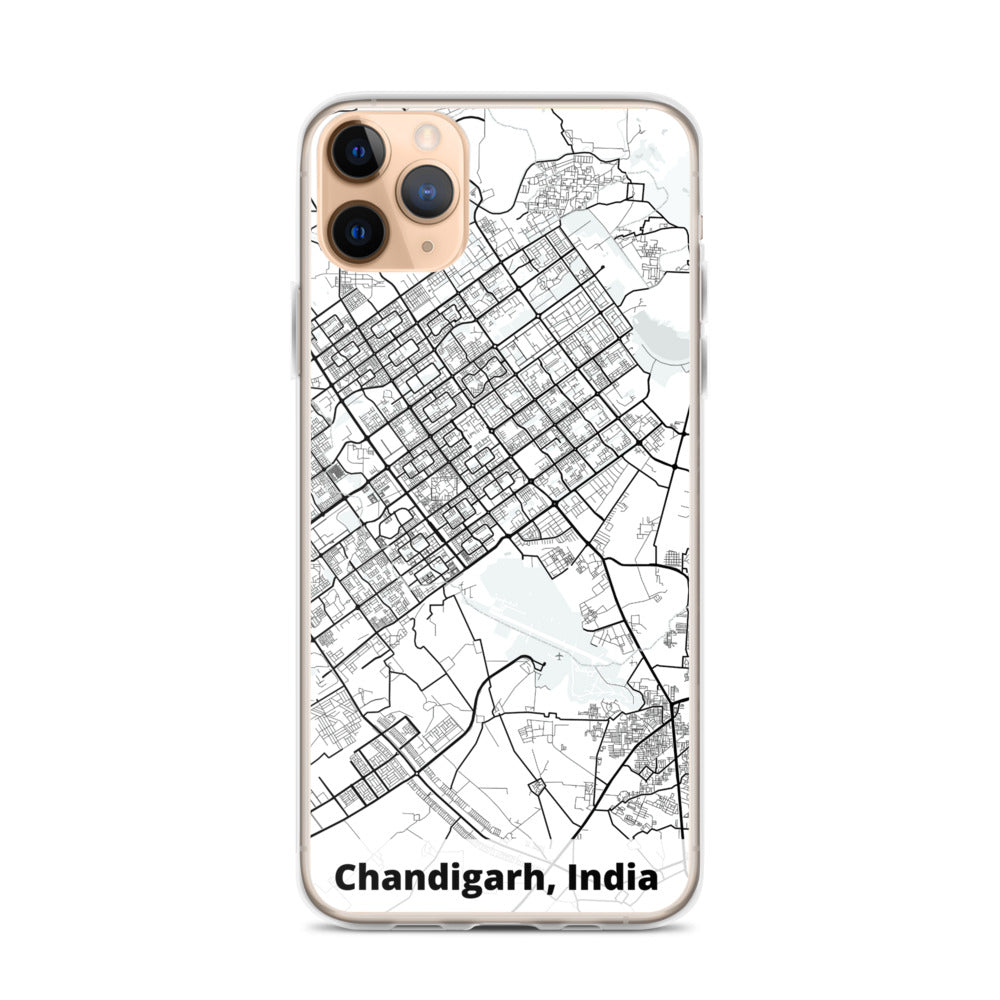 Chandigarh Map iPhone Case