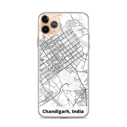 Chandigarh Map iPhone Case