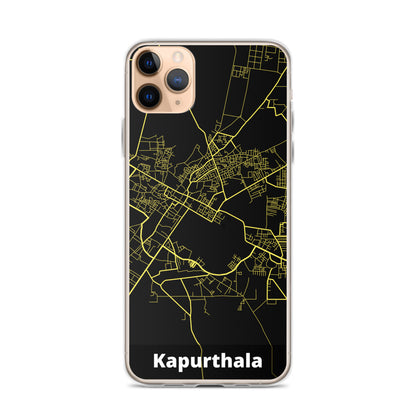 Kapurthala Map iPhone Case