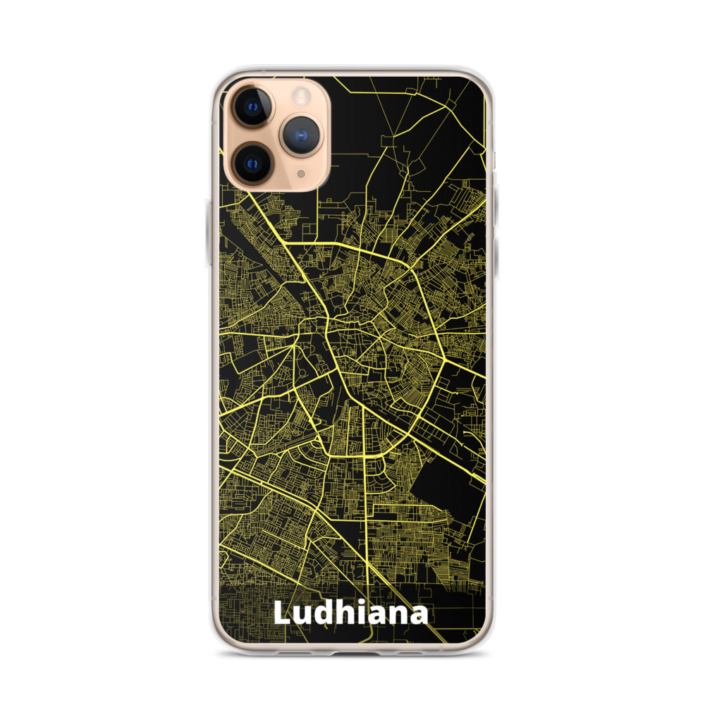 Ludhiana Map iPhone Case