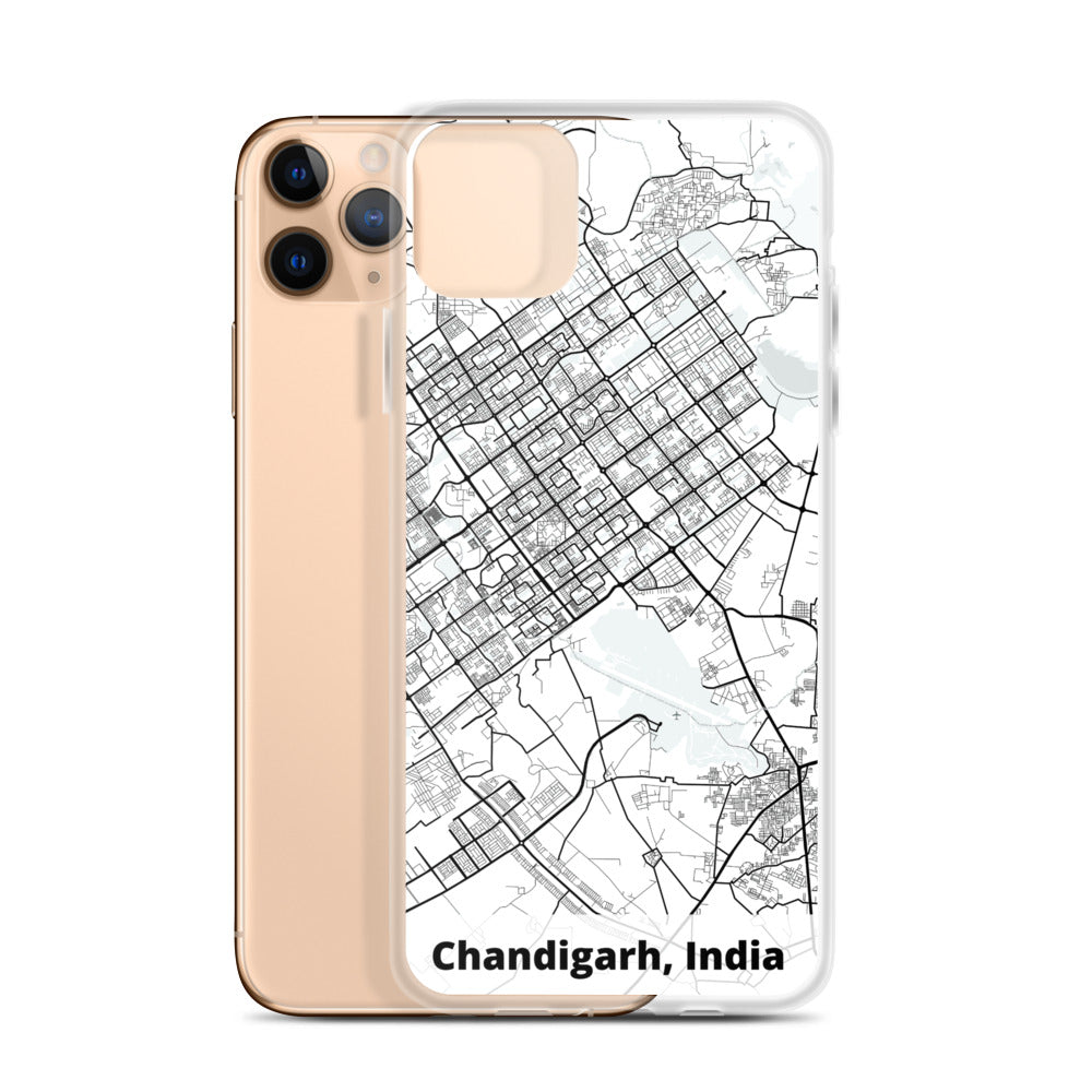 Chandigarh Map iPhone Case