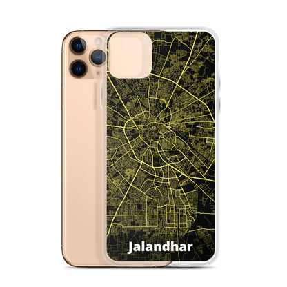 Jalandhar Map iPhone Case