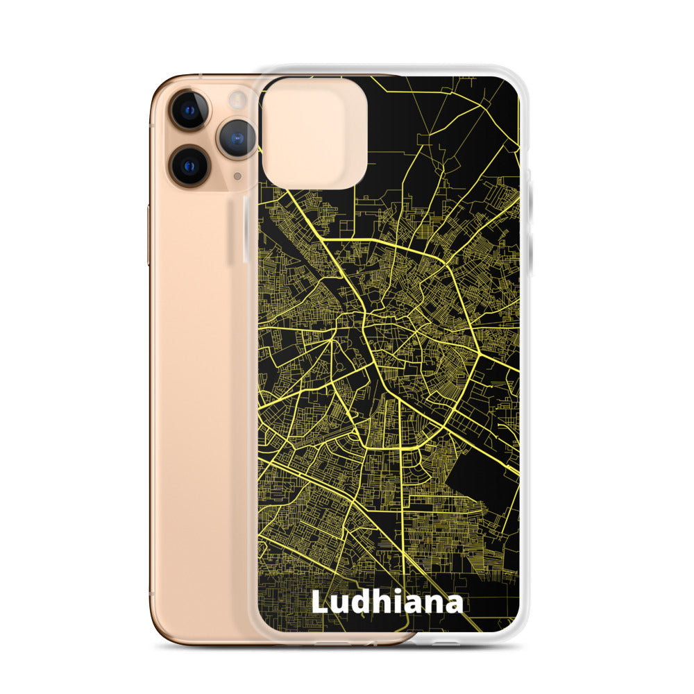 Ludhiana Map iPhone Case