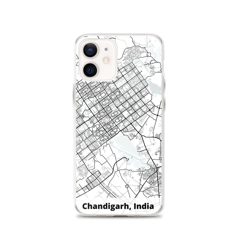 Chandigarh Map iPhone Case