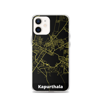 Kapurthala Map iPhone Case