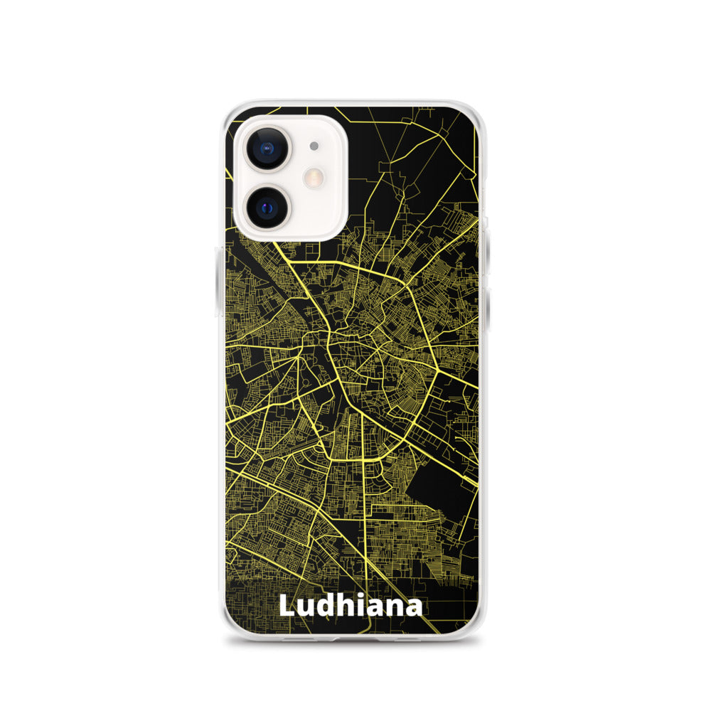 Ludhiana Map iPhone Case