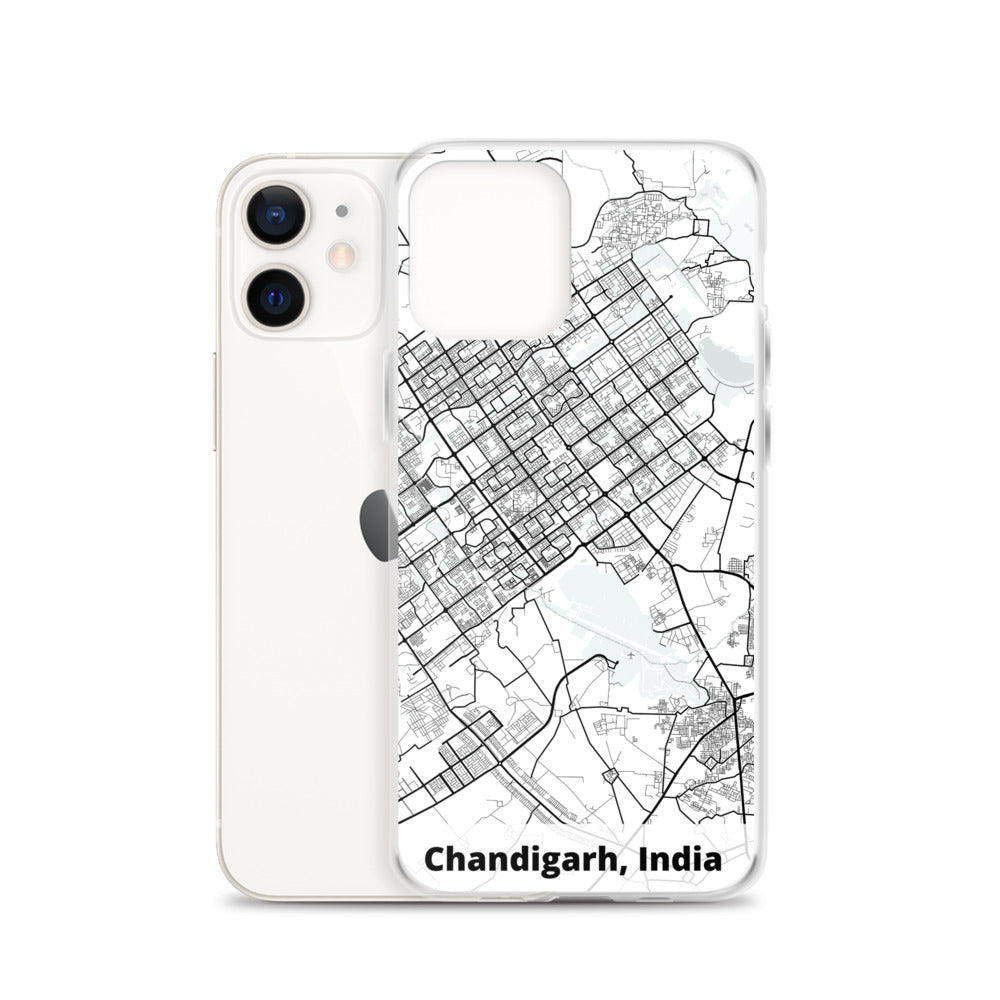 Chandigarh Map iPhone Case