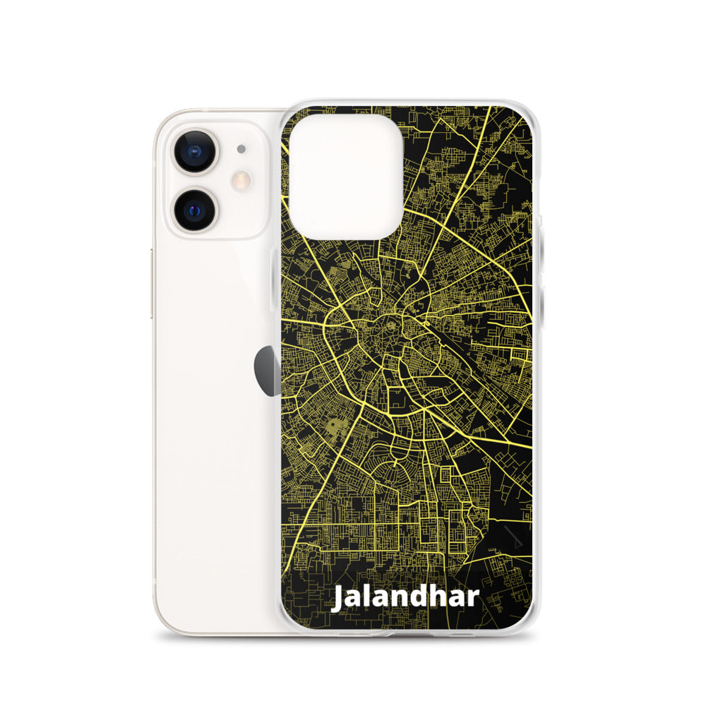 Jalandhar Map iPhone Case