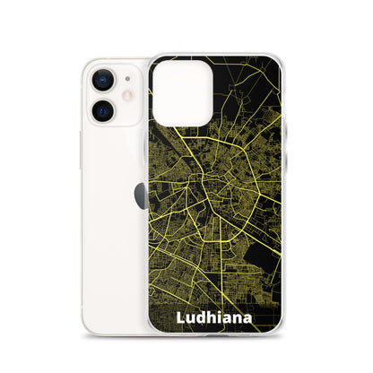 Ludhiana Map iPhone Case