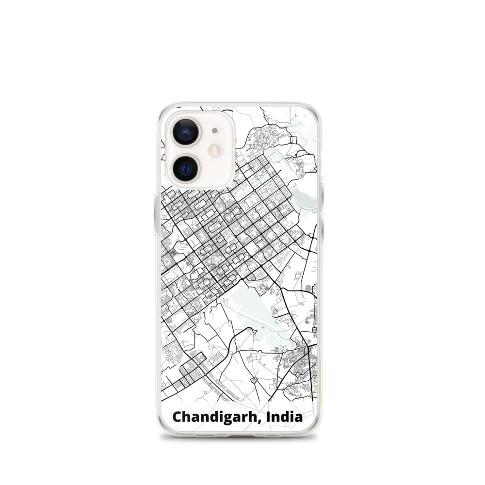 Chandigarh Map iPhone Case