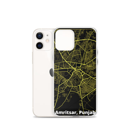 Amritsar Map iPhone Case