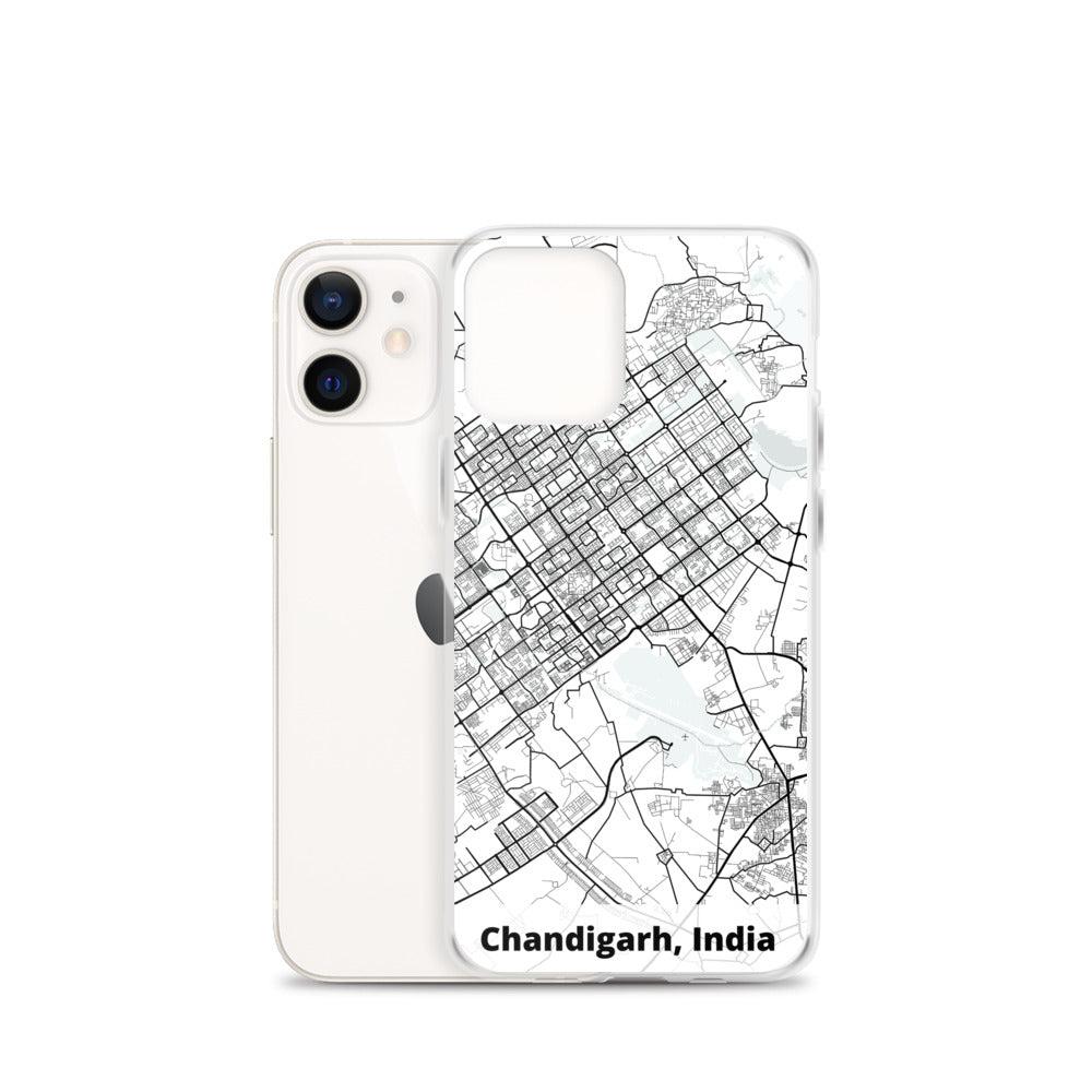 Chandigarh Map iPhone Case