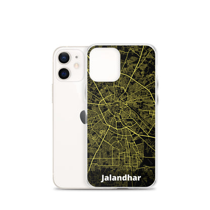 Jalandhar Map iPhone Case