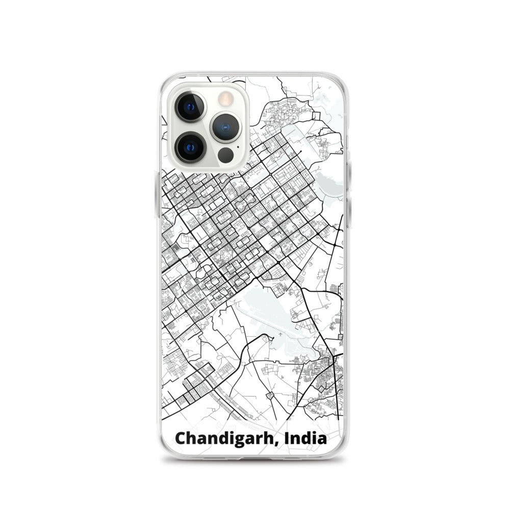 Chandigarh Map iPhone Case