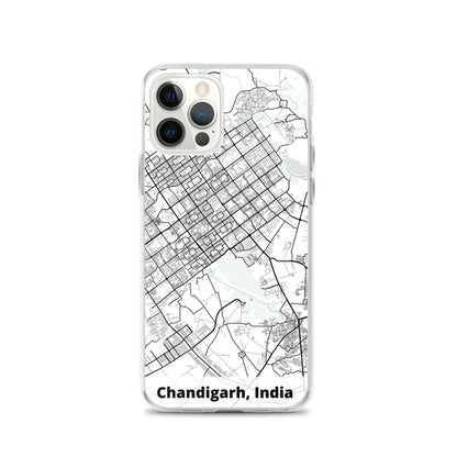 Chandigarh Map iPhone Case