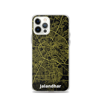 Jalandhar Map iPhone Case