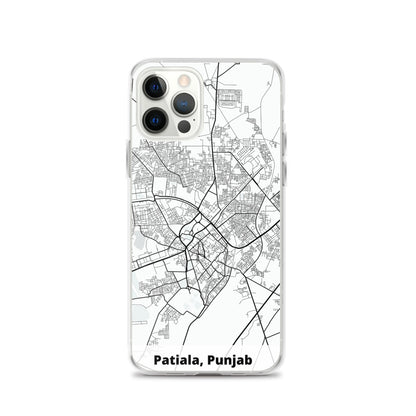 Patiala Map iPhone Case