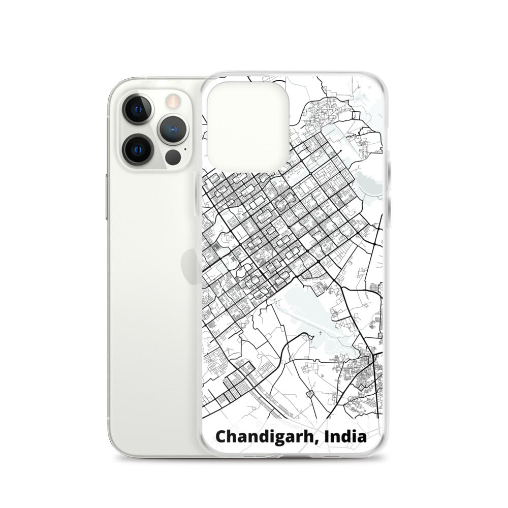 Chandigarh Map iPhone Case