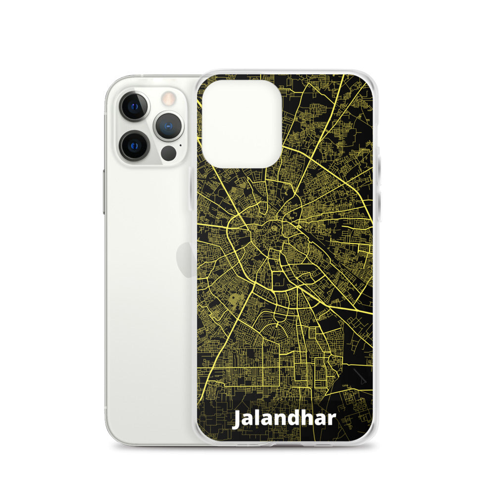 Jalandhar Map iPhone Case