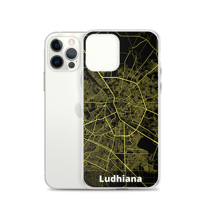 Ludhiana Map iPhone Case