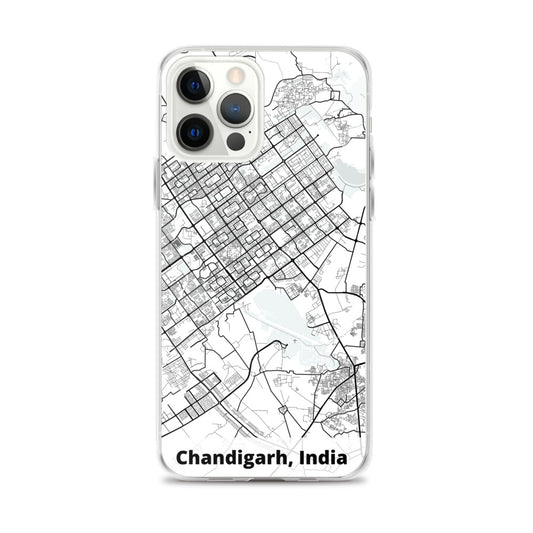 Chandigarh Map iPhone Case