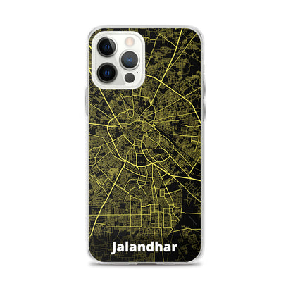 Jalandhar Map iPhone Case