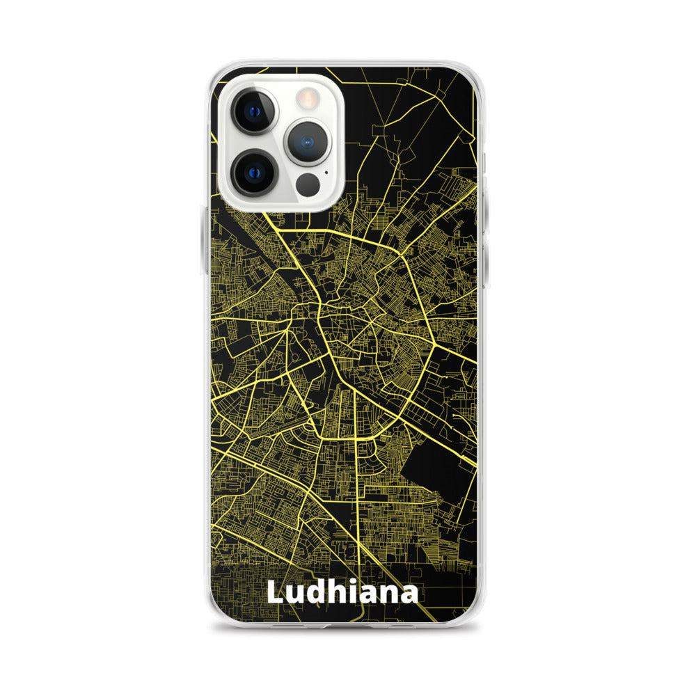 Ludhiana Map iPhone Case