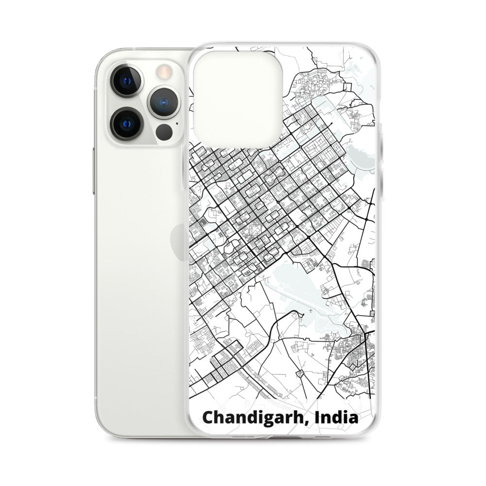 Chandigarh Map iPhone Case