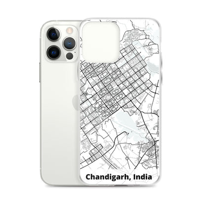 Chandigarh Map iPhone Case