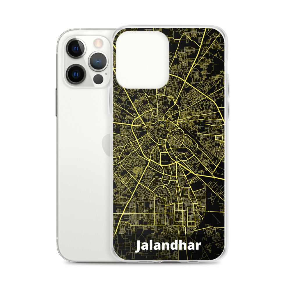 Jalandhar Map iPhone Case