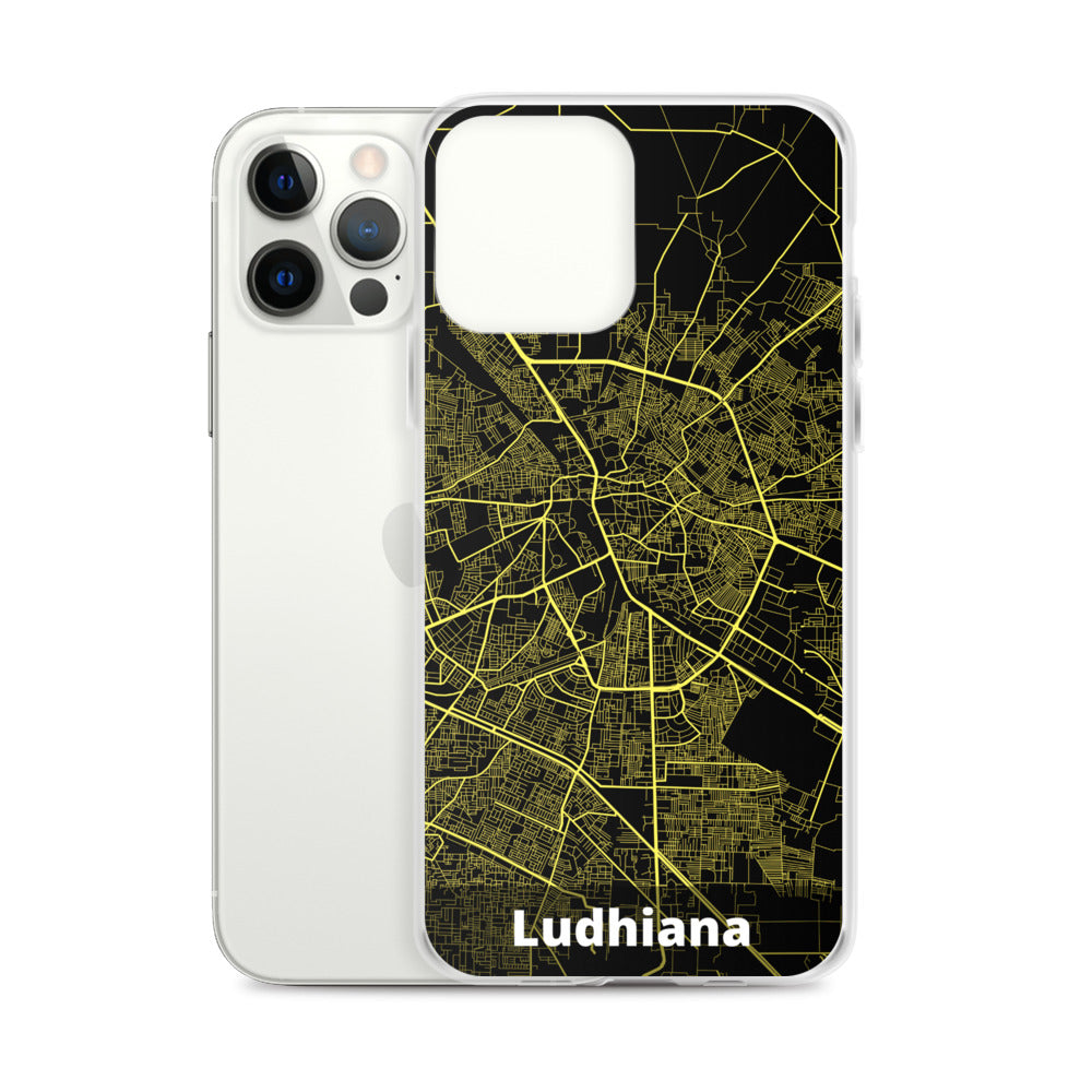 Ludhiana Map iPhone Case