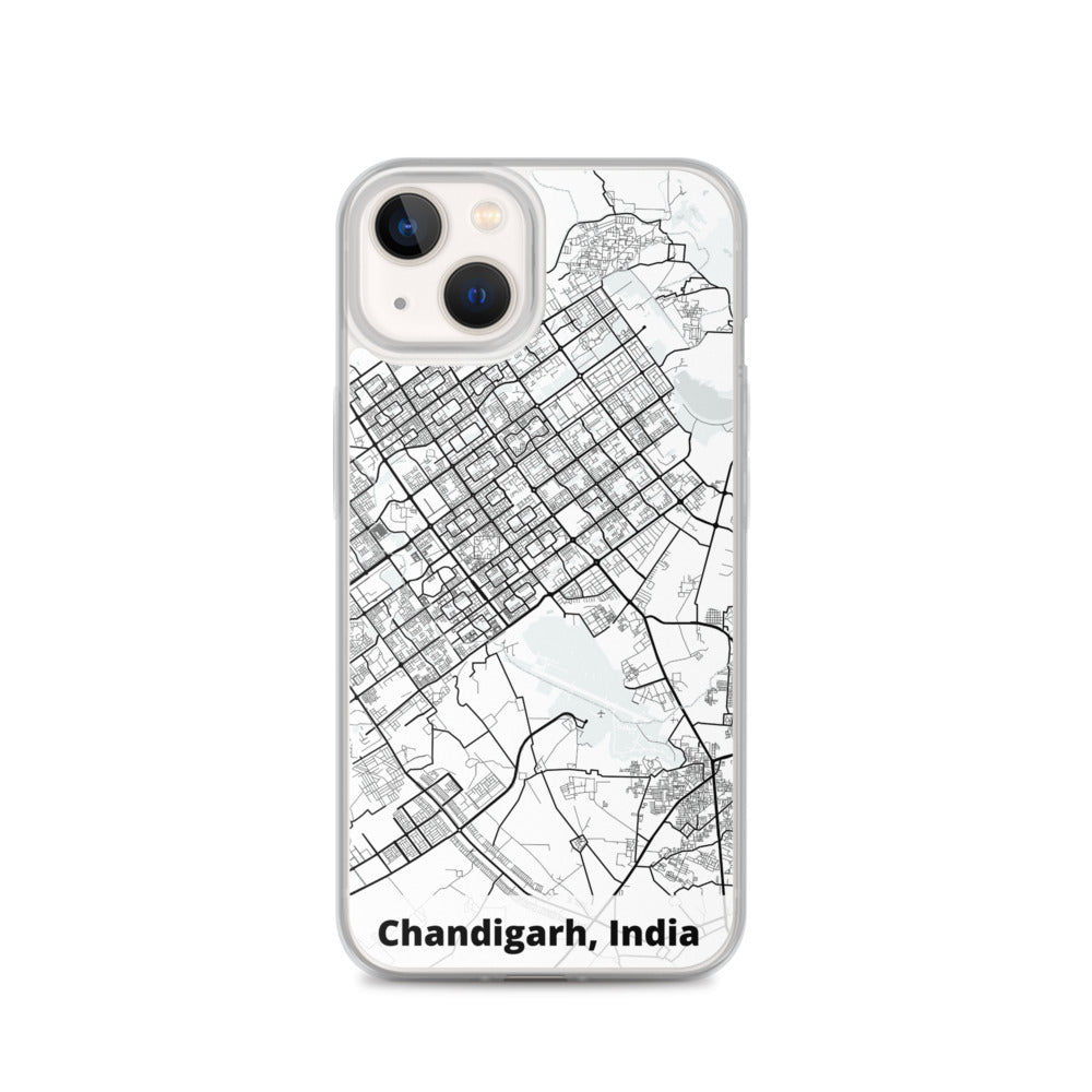 Chandigarh Map iPhone Case