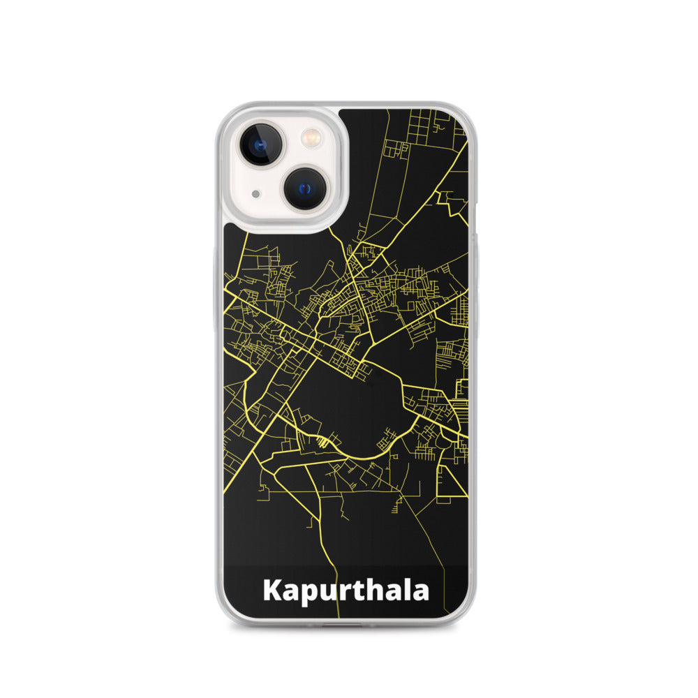 Kapurthala Map iPhone Case