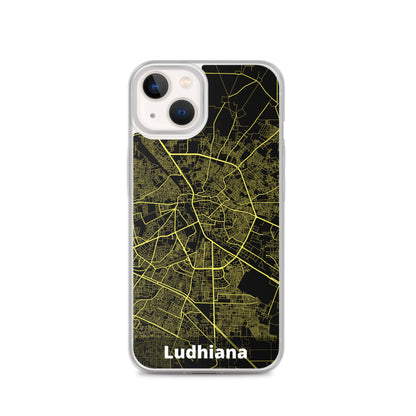 Ludhiana Map iPhone Case