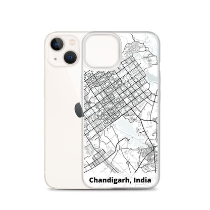 Chandigarh Map iPhone Case