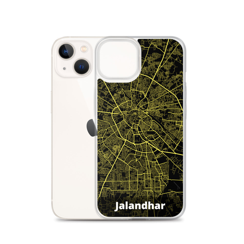 Jalandhar Map iPhone Case