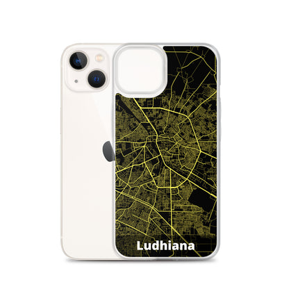 Ludhiana Map iPhone Case