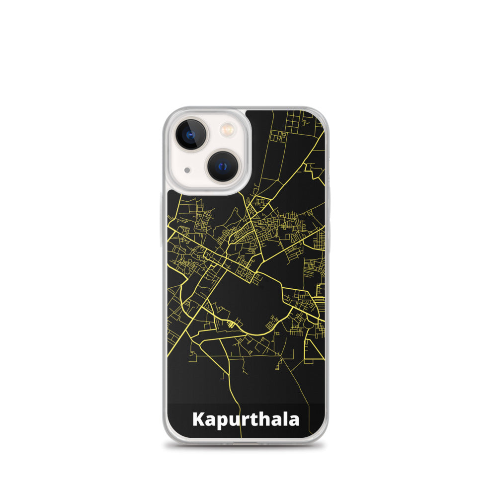 Kapurthala Map iPhone Case