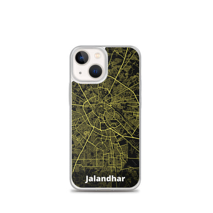 Jalandhar Map iPhone Case