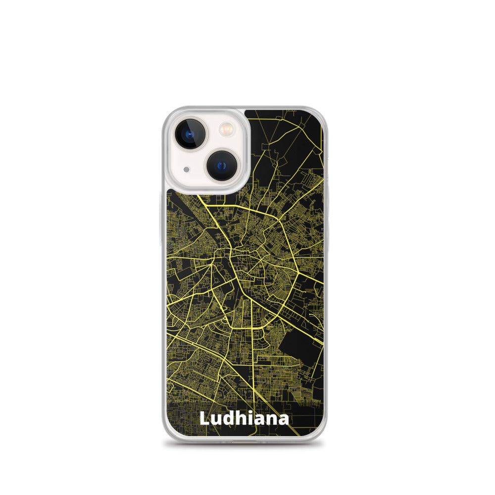 Ludhiana Map iPhone Case