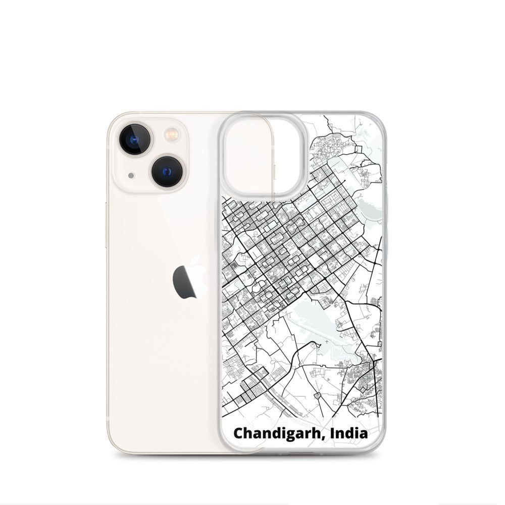 Chandigarh Map iPhone Case