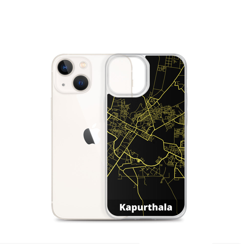 Kapurthala Map iPhone Case